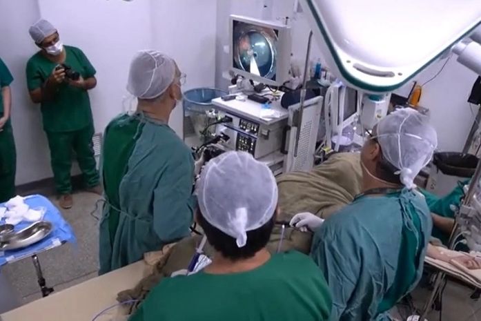 Mutirão reúne especialistas para tratar cerca de 70 pacientes com varizes de esôfago e gástricas em Maceió
