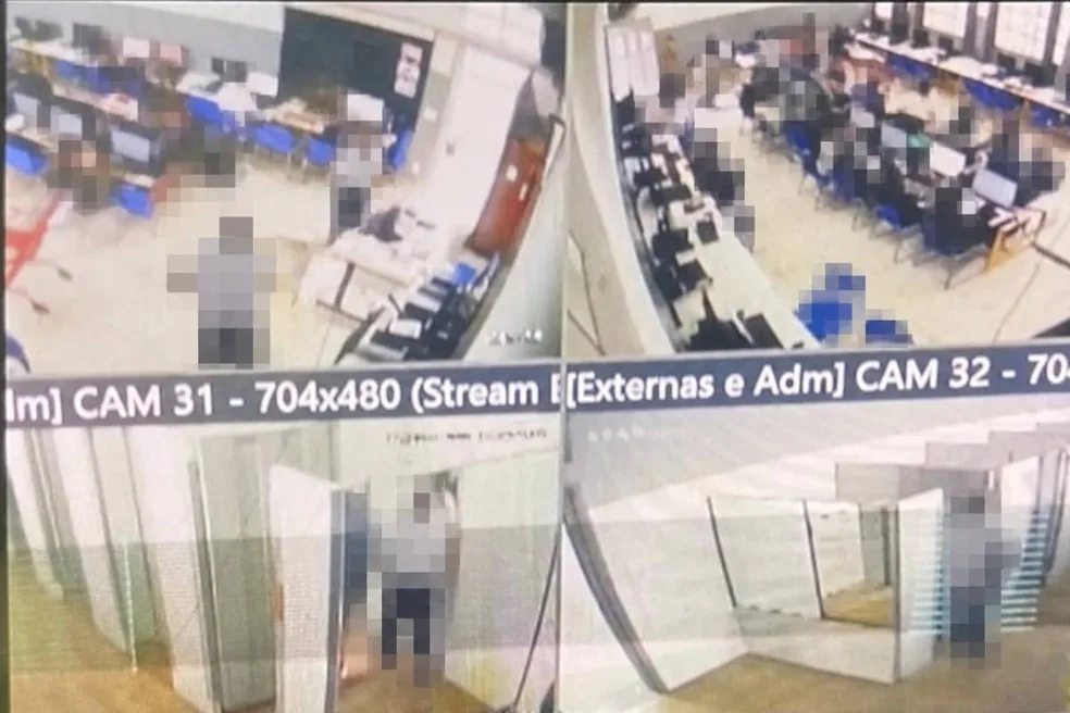 Direção de escola é afastada após aluna encontrar câmera em banheiro