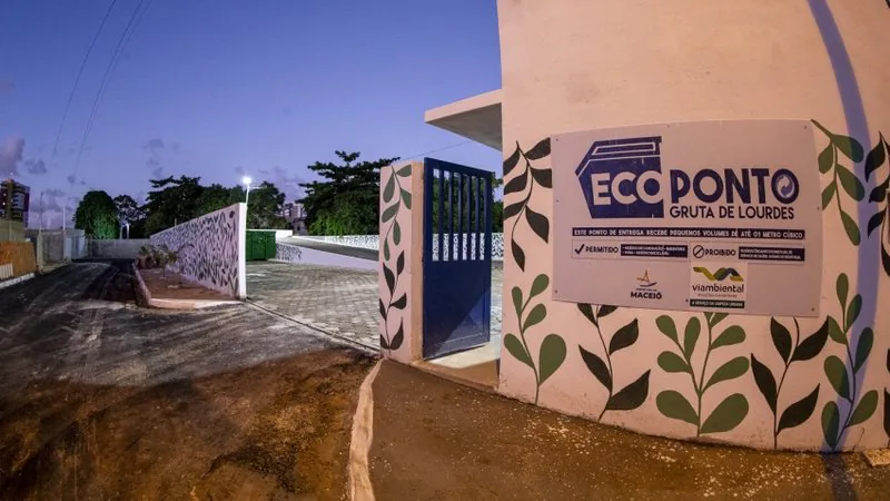Ecopontos de Maceió fecharão no domingo (25) em virtude das eleições