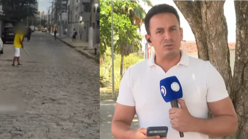Vídeo: flanelinha é preso após briga com motorista por vaga de estacionamento em Maceió